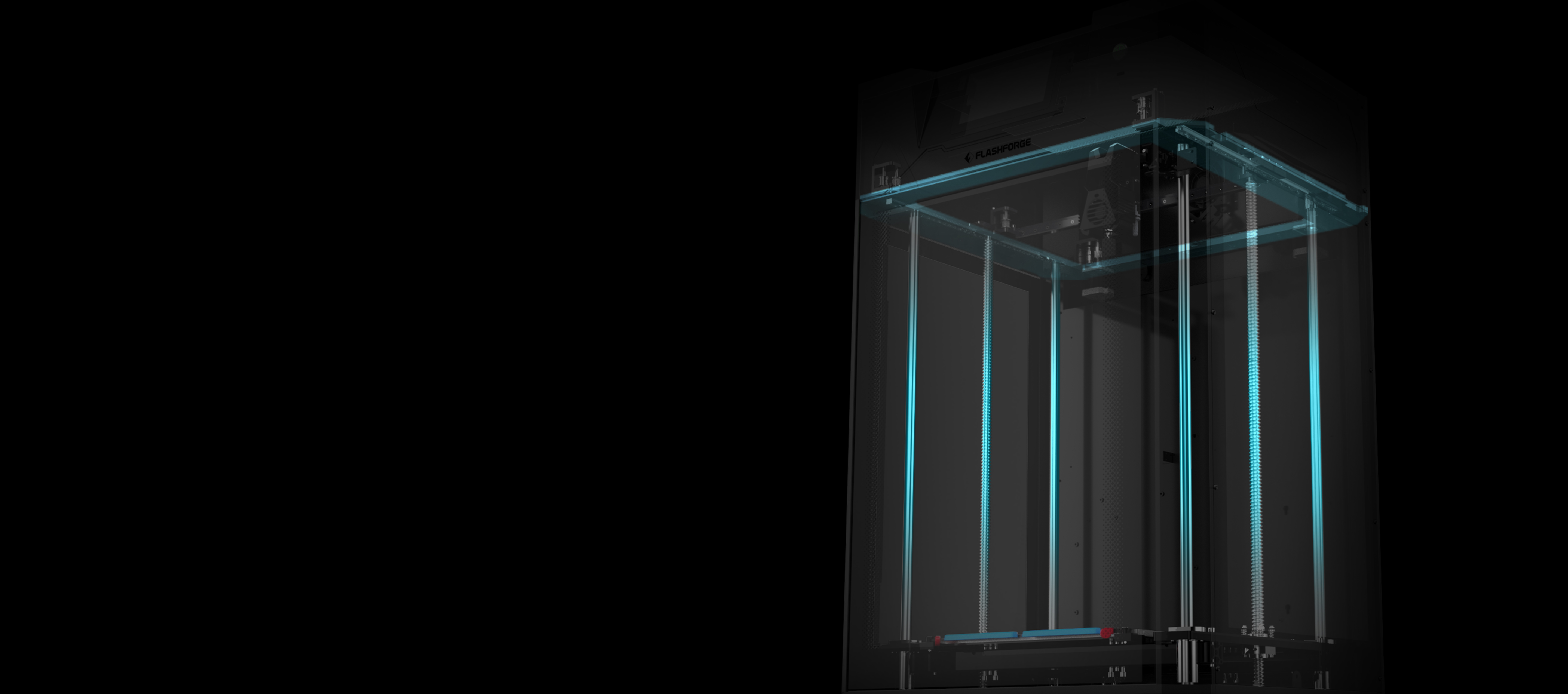 Flashforge Guider 3 Ultra's Core-XY Metal Structure