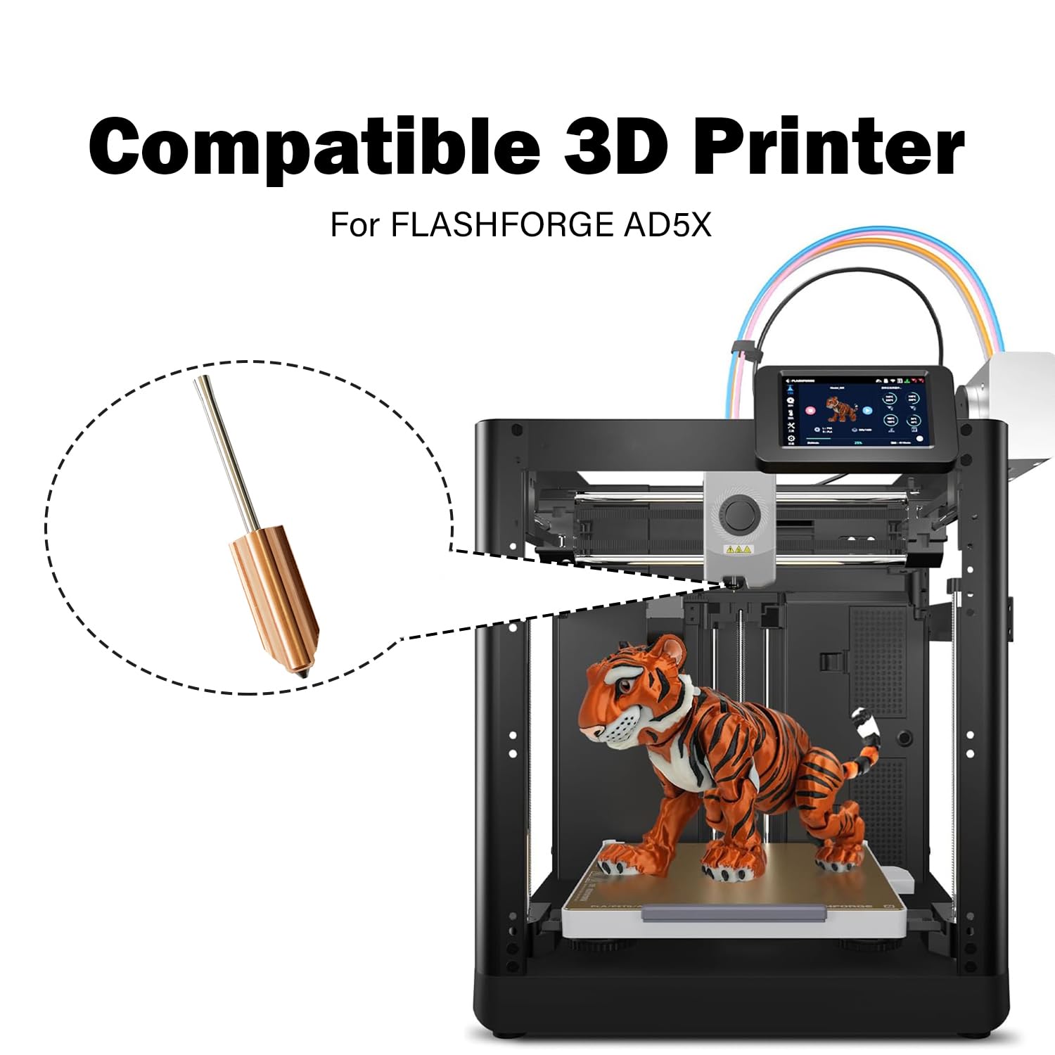 Nozzle Assembly for Flashforge AD5X