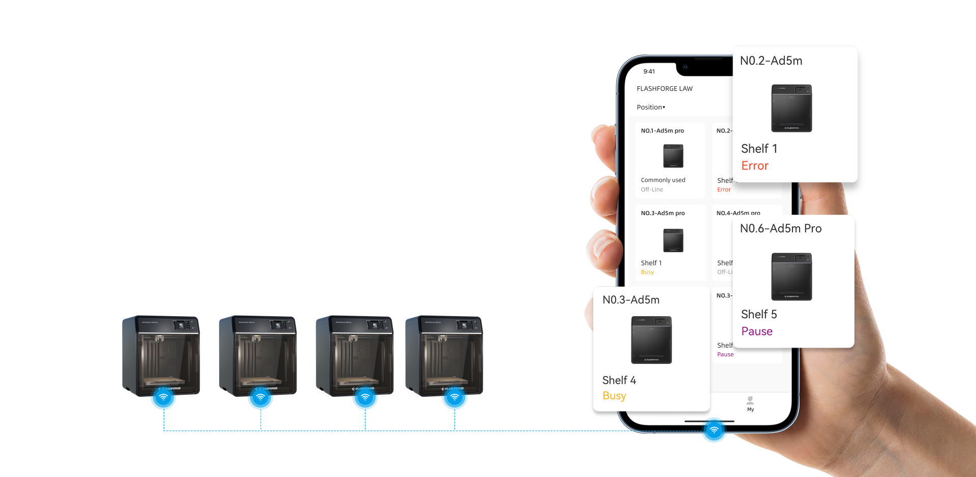 Using Flashmaker on Mobile to Connect Adventurer 5M Pro