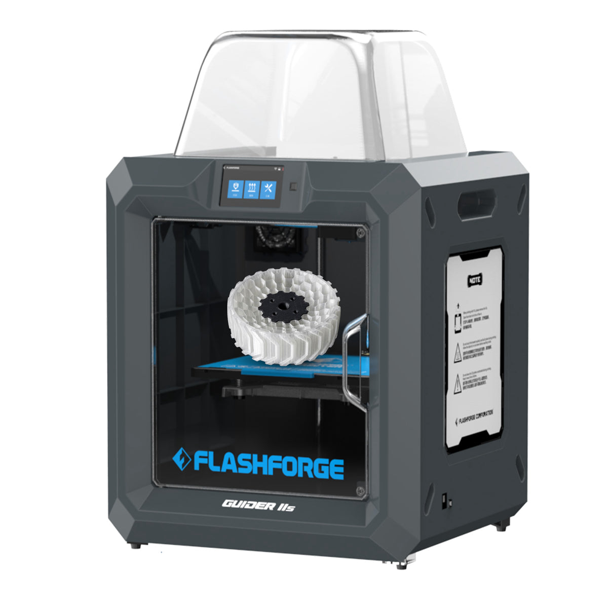 Left Side of Flashforge Guider 2S 3D Printer