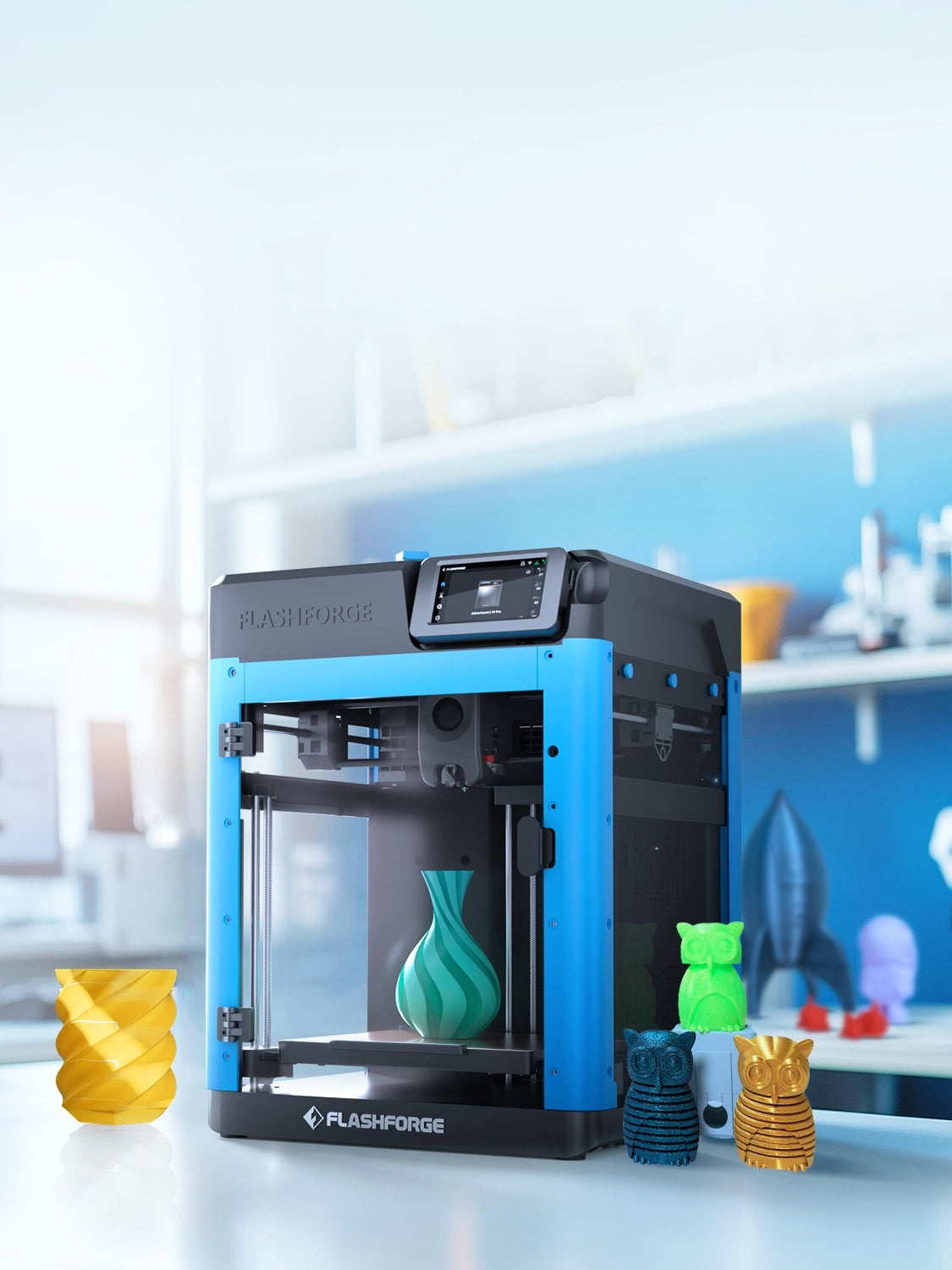 Flashforge Adventurer 5M 3D Printer, 600mm/s High Speed