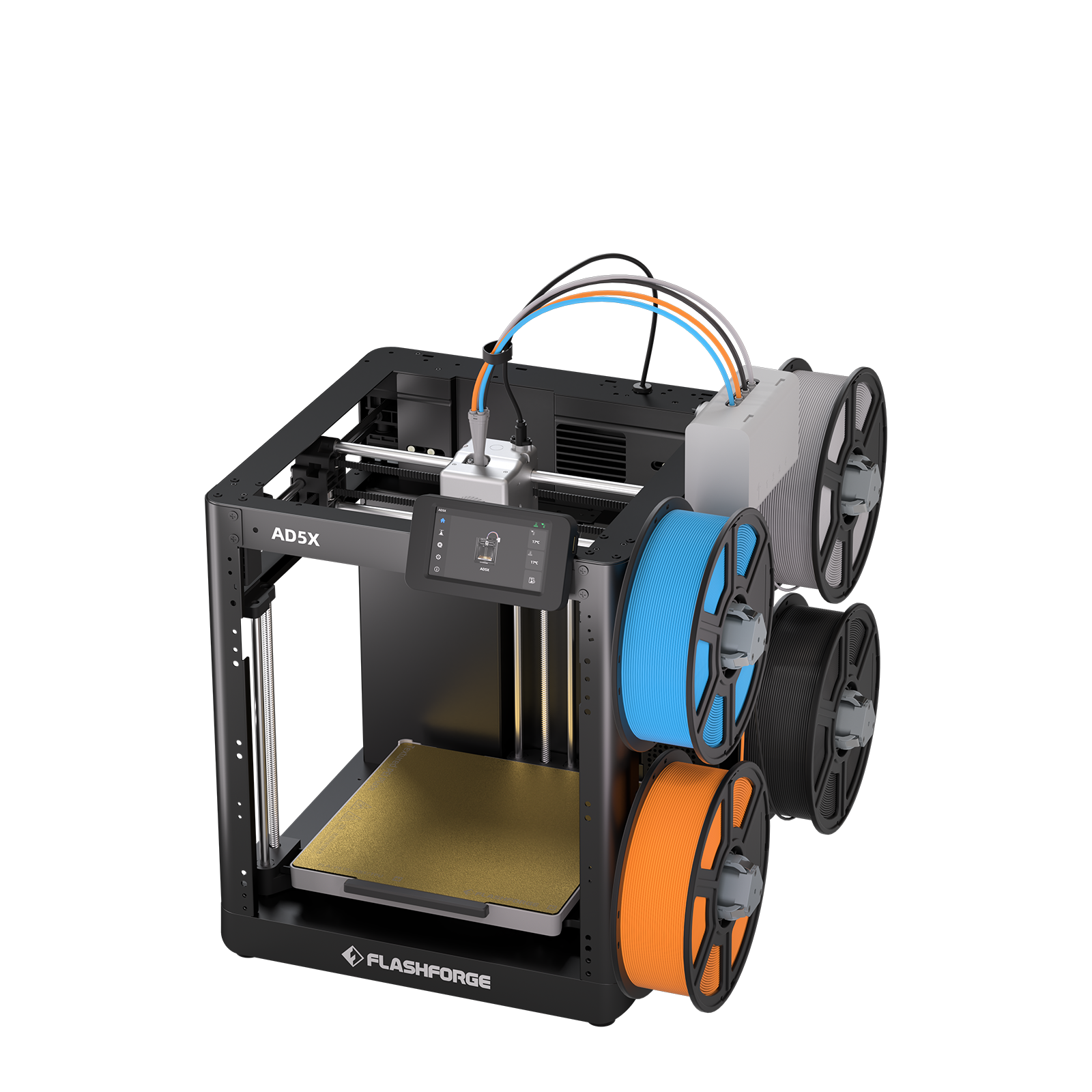 Flashforge AD5X – Multicolor 3D Printer for High-Speed, 4-Color Printing