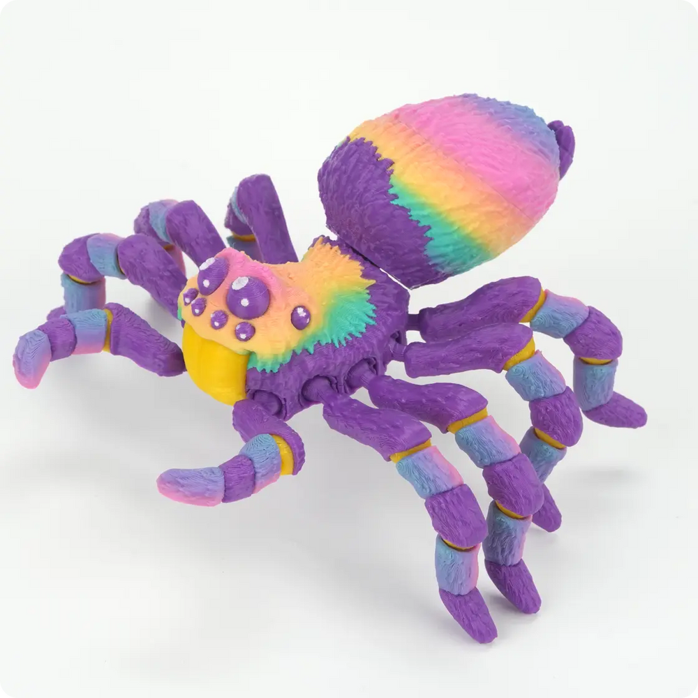 FlashForge AD5X : Découvrez cette imprimante 3D multi-couleurs révolutionnaire 2 Araignée multicolore imprimée avec la FlashForge AD5X