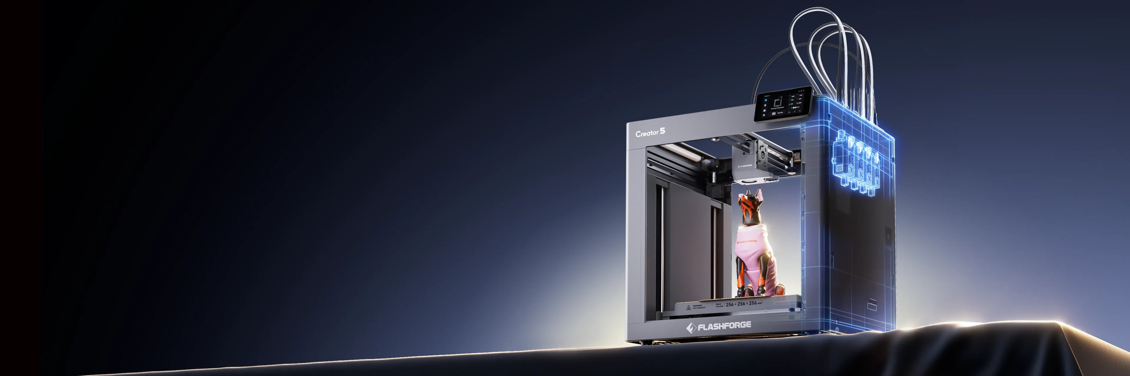 Creator 5
Multi-Head 3D Printer